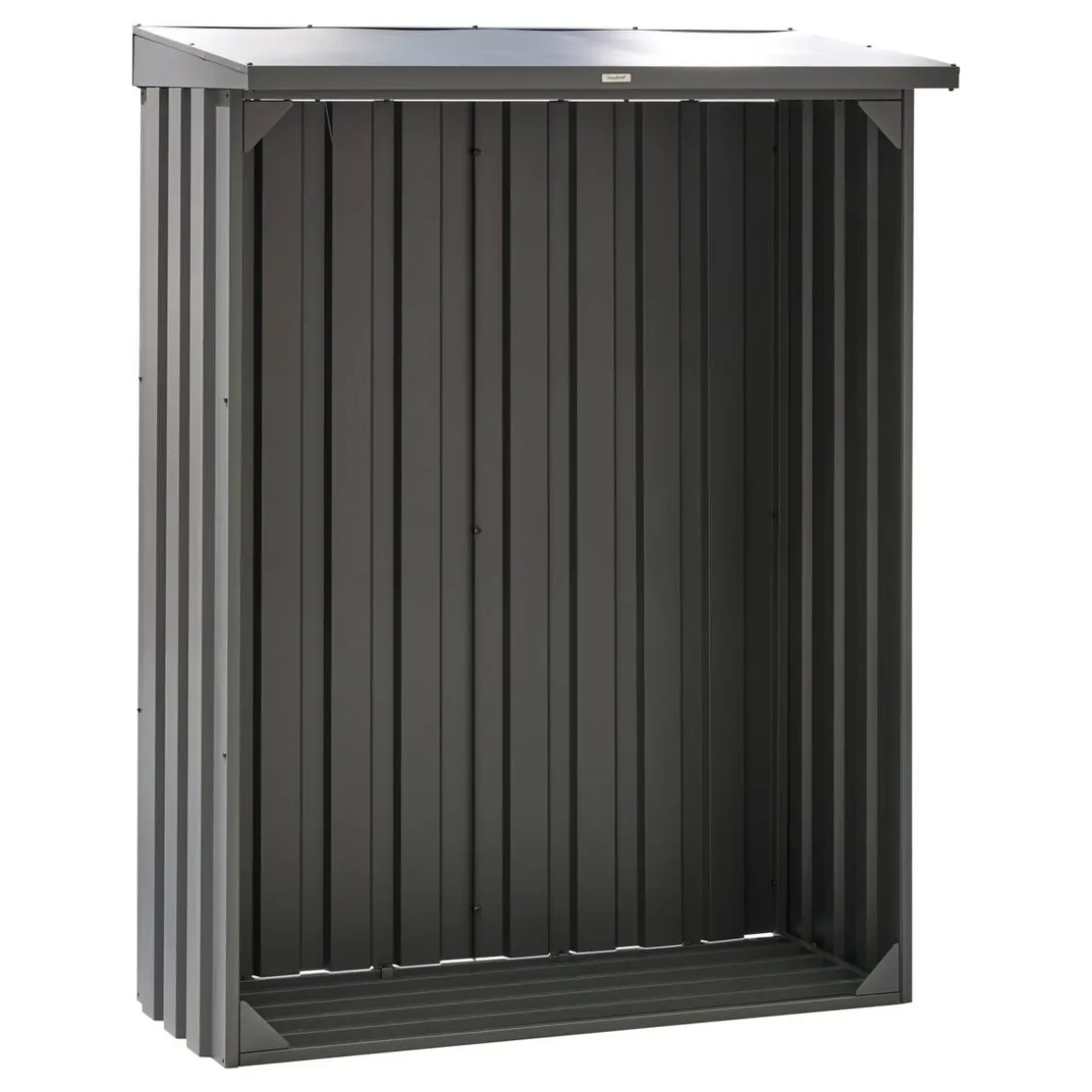 Abri bûches FORGIA Graphite