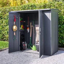 Abri de jardin FORGIA Graphite