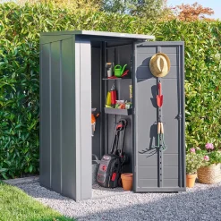 Armoire de jardin FORGIA Graphite