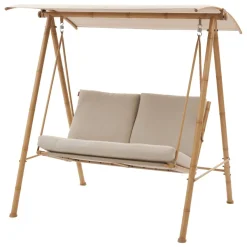 Balancelle de jardin BAROE Beige
