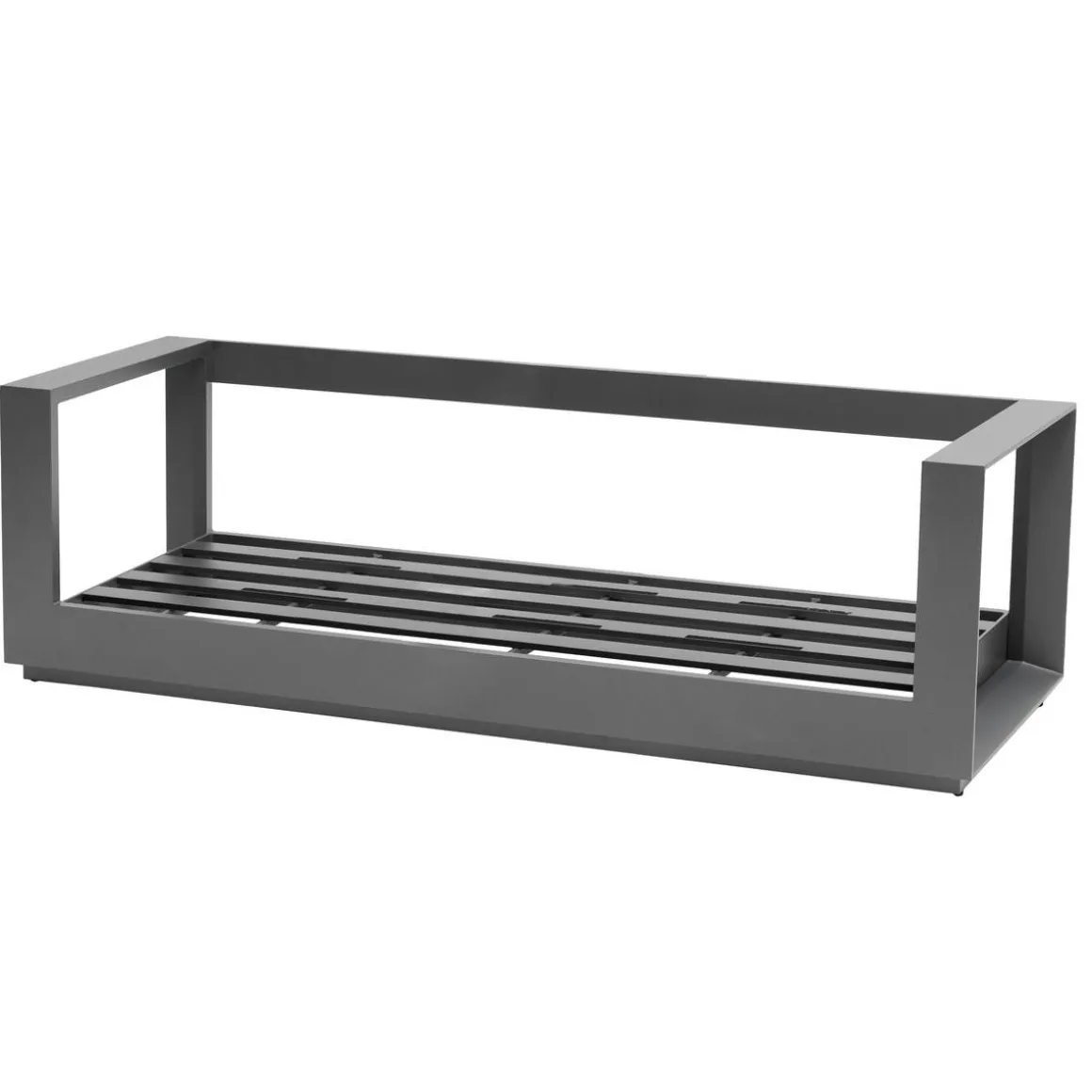 Canapé de jardin ALLURE Graphite & Gris zebrano
