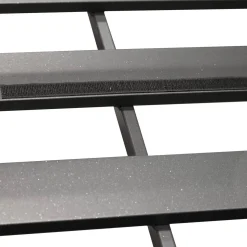Canapé de jardin ALLURE Graphite & Gris zebrano