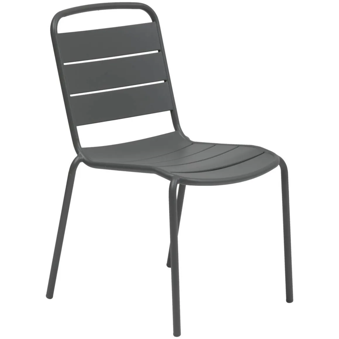 Chaise de jardin empilable ALEGORIA Graphite