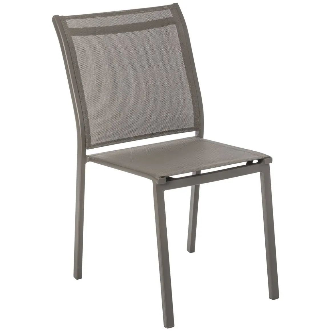 Chaise de jardin empilable ESSENTIA Wengé & Tonka