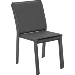 Chaise de jardin empilable ESSENTIA Anthracite & Graphite