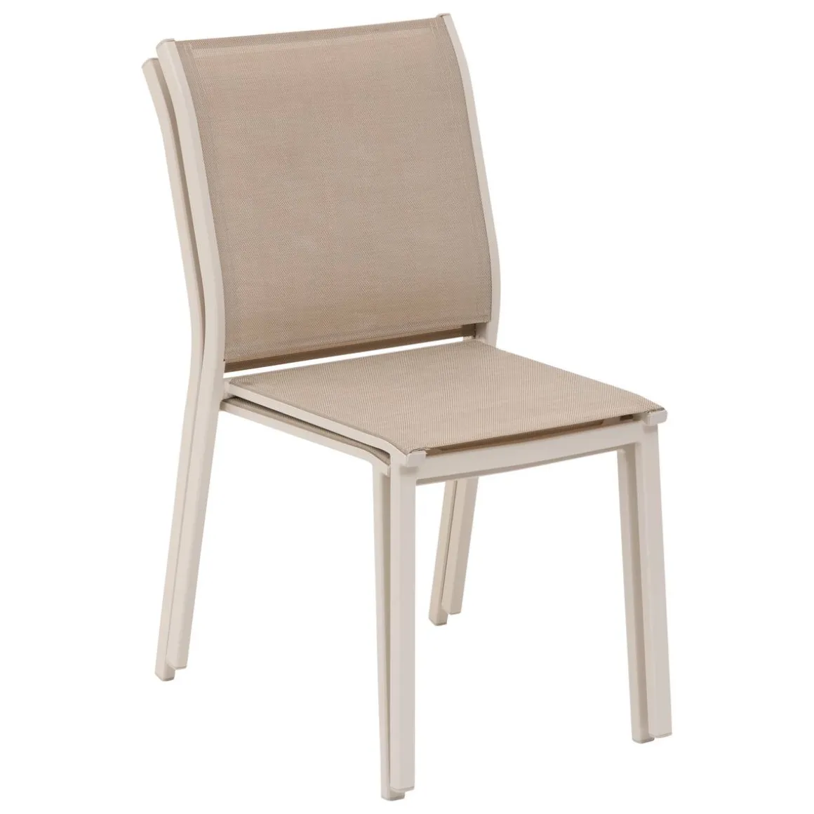 Chaise de jardin empilable ESSENTIA Lin & Argile