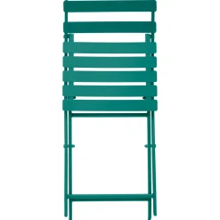 Chaise de jardin pliante GREENSBORO Vert opale