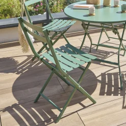 Chaise de jardin pliante GREENSBORO Vert olive
