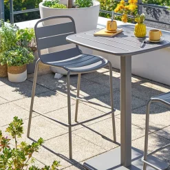 Chaise haute de jardin ALEGORIA Café