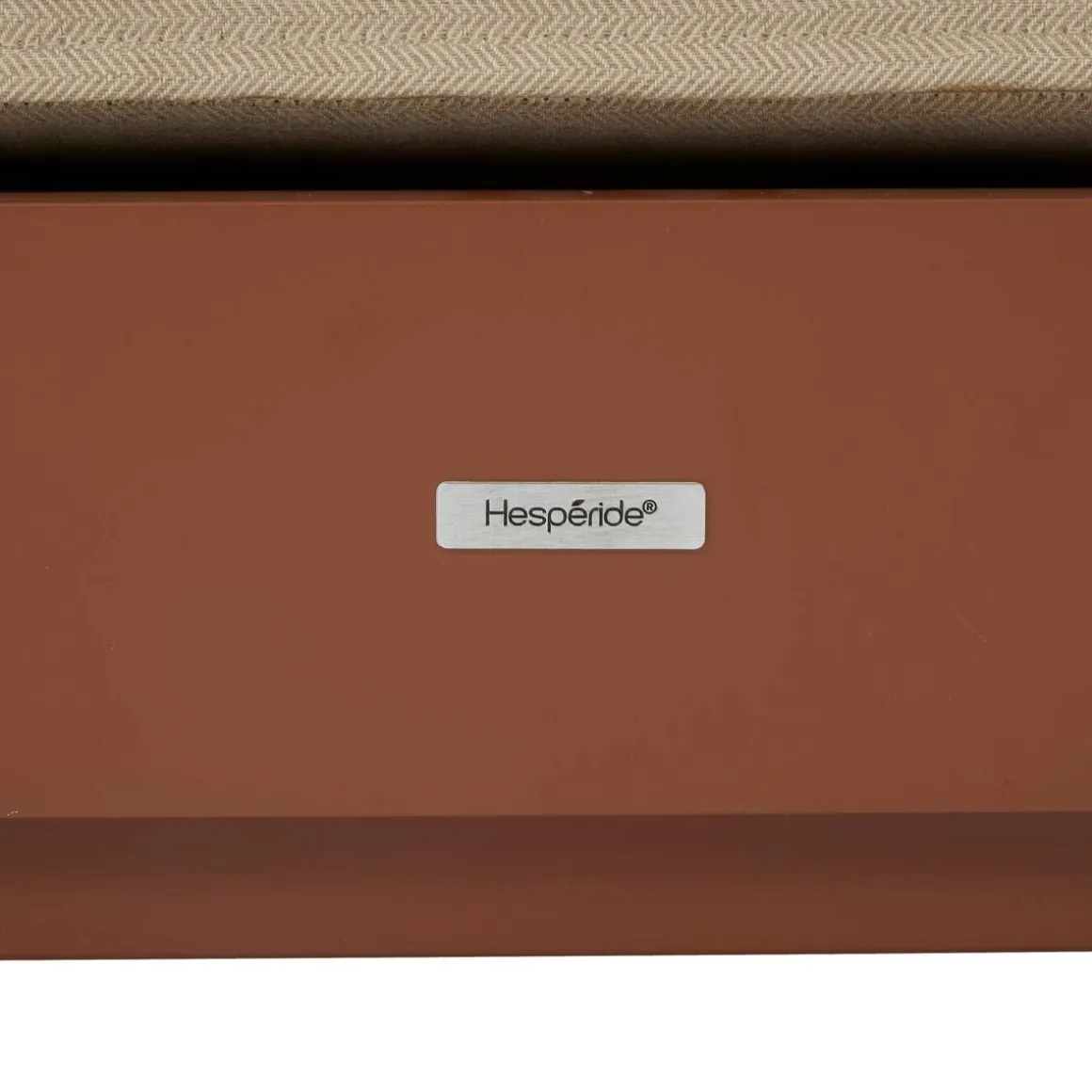 Chauffeuse de jardin ALLURE Beige / Acajou