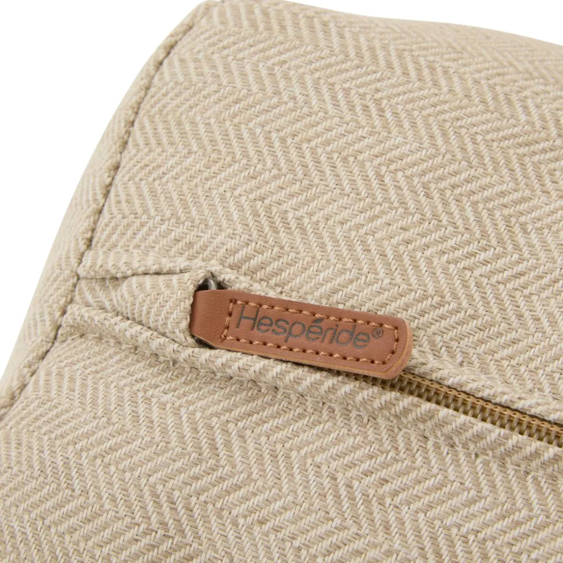Chauffeuse de jardin ALLURE Beige / Acajou