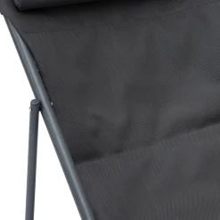 Chilienne de jardin empilable pliable MIRAEL Anthracite / Graphite