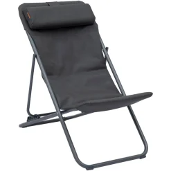 Chilienne de jardin empilable pliable MIRAEL Anthracite / Graphite