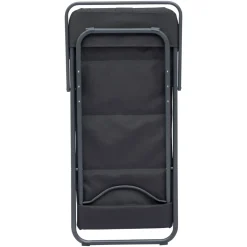Chilienne de jardin empilable pliable MIRAEL Anthracite / Graphite