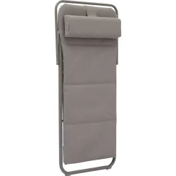 Chilienne de jardin empilable pliable MIRAEL Noisette / Café