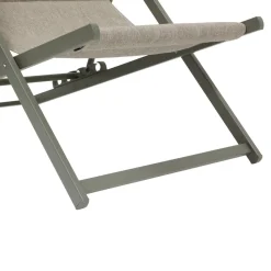 Chilienne de jardin pliable LUNIVIA Vert laurier