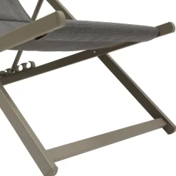 Chilienne de jardin pliable LUNIVIA Café