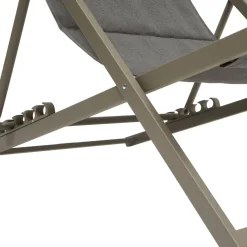 Chilienne de jardin pliable LUNIVIA Café