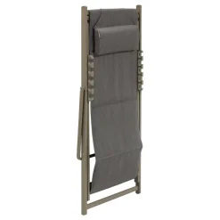 Chilienne de jardin pliable LUNIVIA Café
