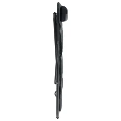 Chilienne de jardin pliante JUBBA Anthracite & Graphite