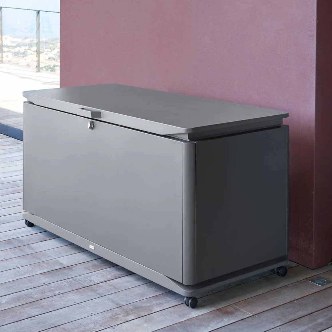 Coffre de rangement ALUMIA Graphite