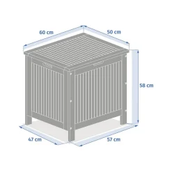 Coffre de rangement Beige