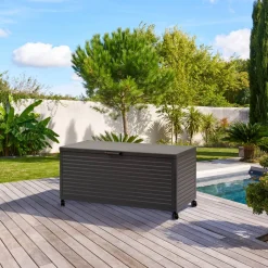 Coffre de rangement EDENIO Graphite