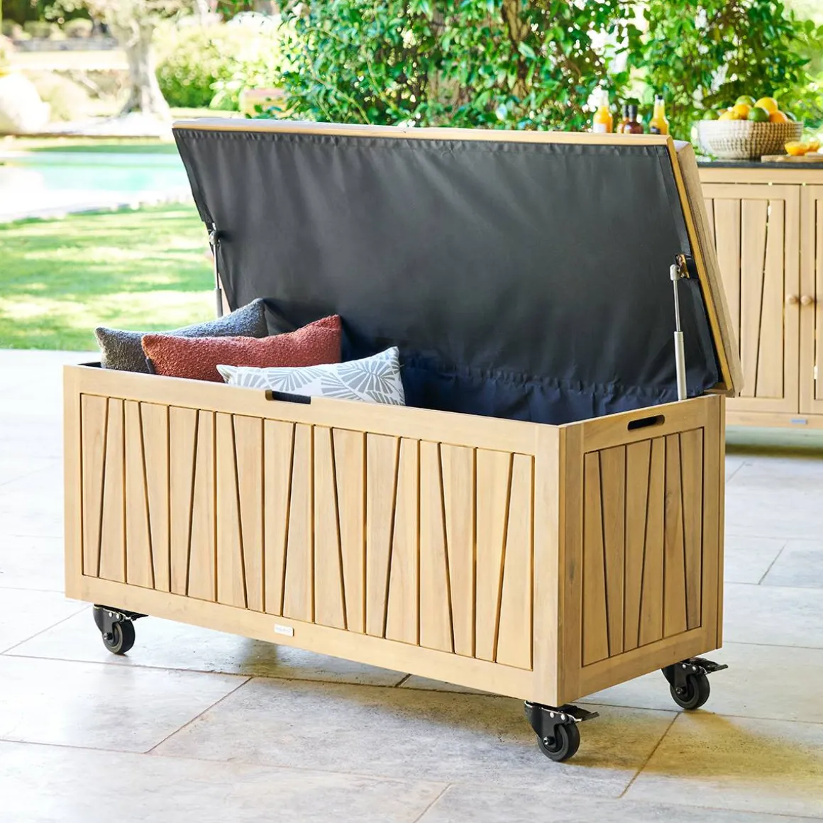 Coffre de rangement LODGIA Beige