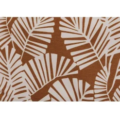 Coussin déco d'extérieur FYLIE Palmier & Camel