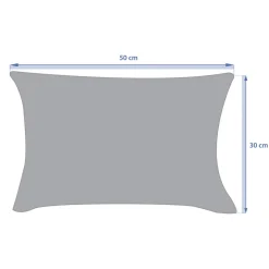 Coussin déco KORAÏ Acajou