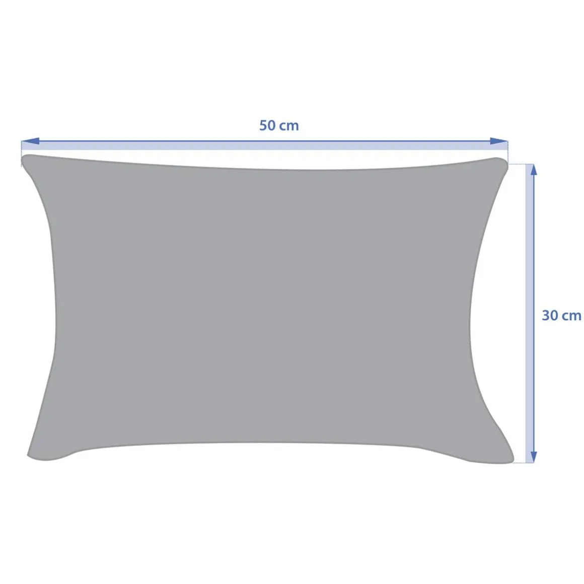 Coussin déco KORAÏ Acajou
