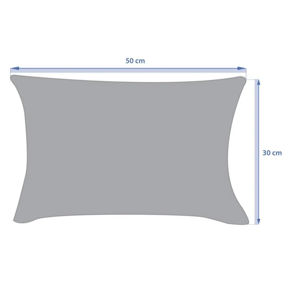Coussin déco KORAÏ Acajou