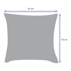 Coussin de sol KORAÏ Acajou