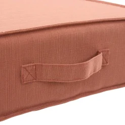 Coussin de sol KORAÏ Acajou
