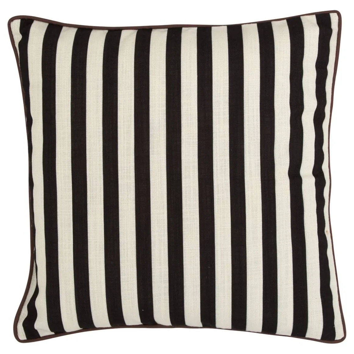 Coussin d'extérieur carré THE PALM RESORT Noir & Blanc