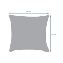 Coussin d'extérieur KORAÏ Acajou