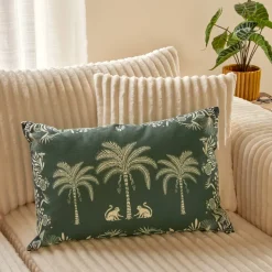 Coussin d'extérieur rectangulaire THE PALM RESORT Vert