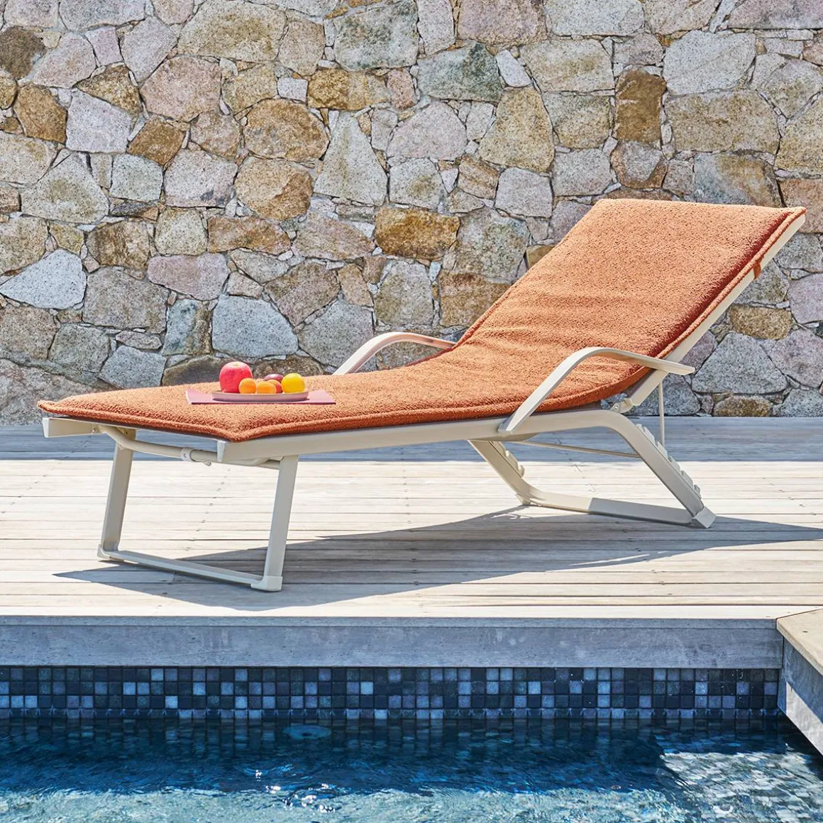 Coussin pour transat SOLFIA Acajou