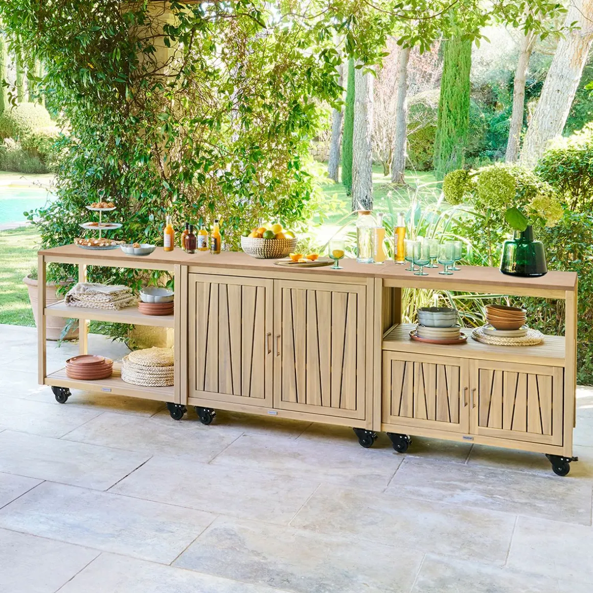 Cuisine d'été LODGIA Beige