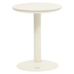 Ensemble fauteuil CELESTAM + table d’appoint SOLETIA Argile