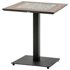 Ensemble table de bistro LAMBADA + 2 chaises empilables ESSENTIA Graphite