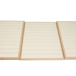 Ensemble table de jardin extensible AXIOME + 12 fauteuils AXANT Argile