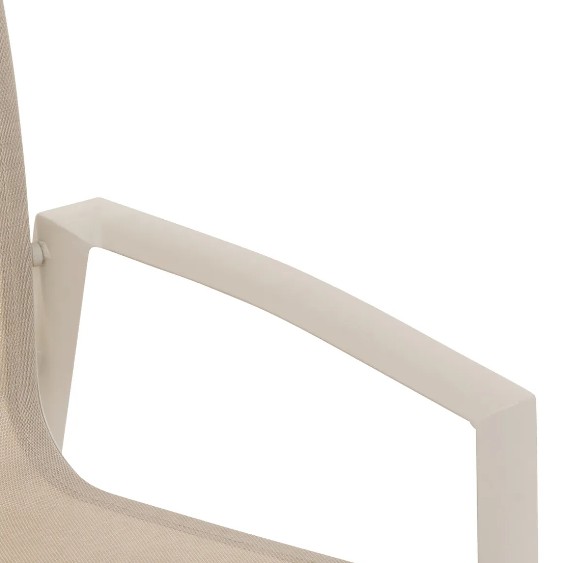 Ensemble table de jardin extensible AXIOME + 12 fauteuils AXANT Argile