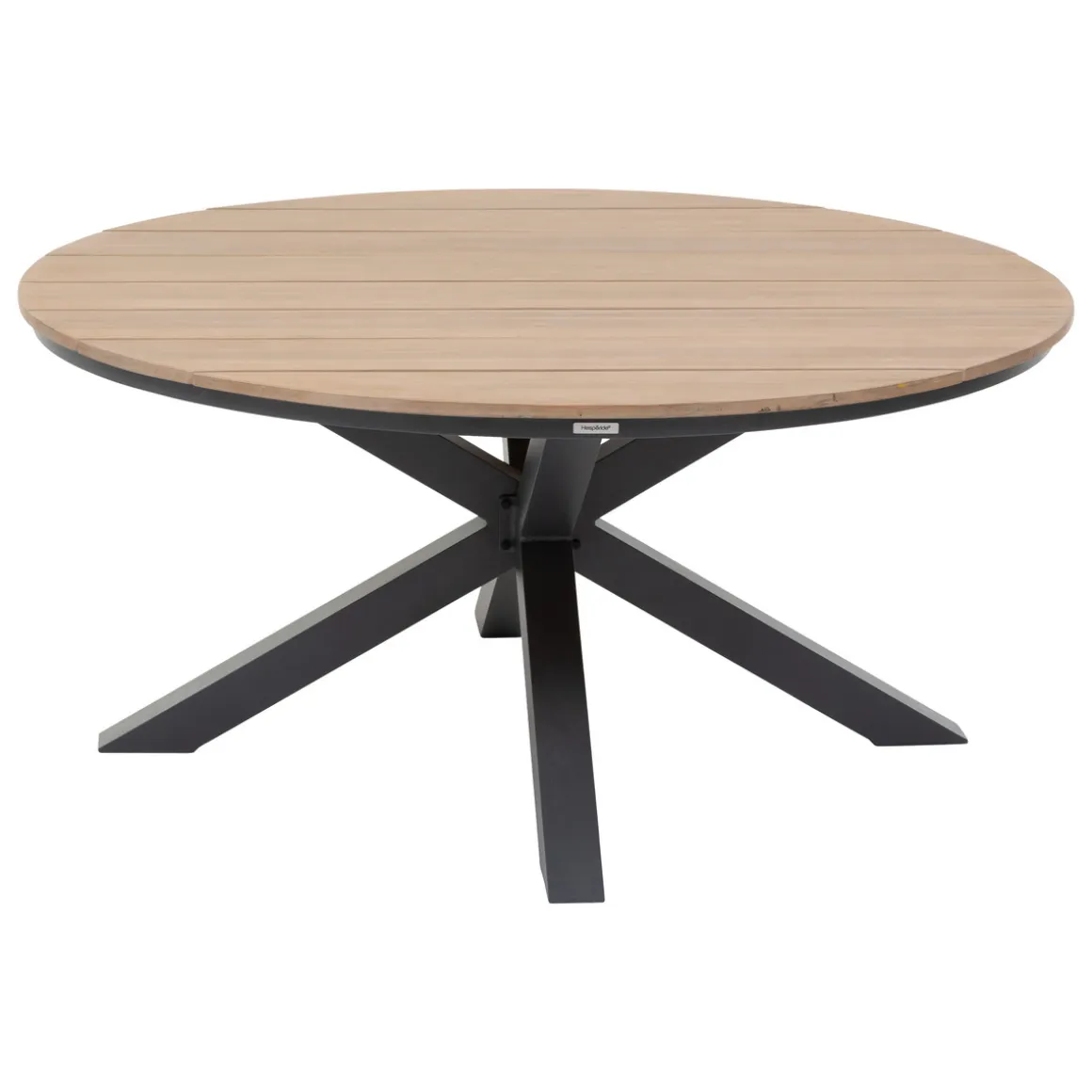 Ensemble table de jardin + 4 fauteuils ORIENGO Acacia / Graphite
