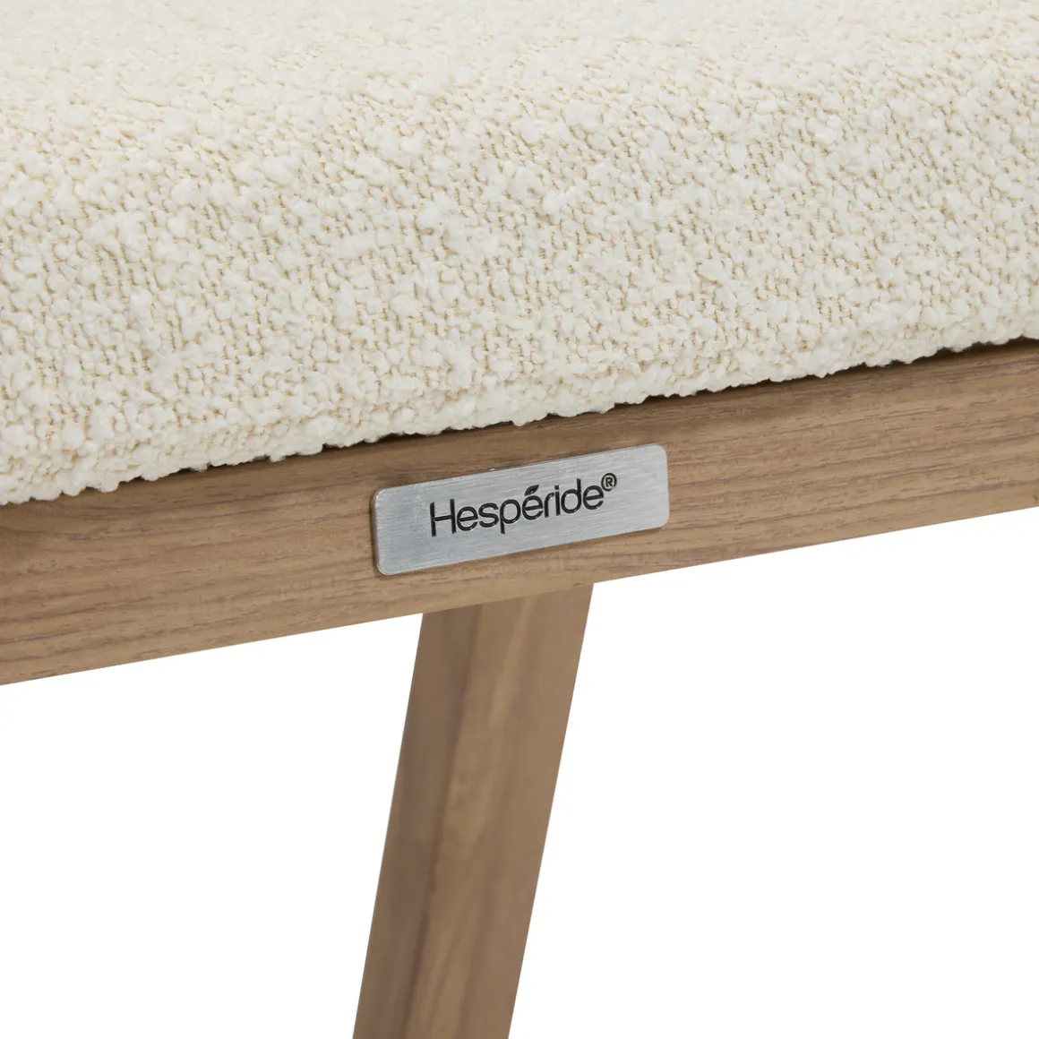 Ensemble table de jardin NELORA + 8 fauteuils MYLORE Miel