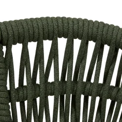 Ensemble table de jardin NELORA + 8 fauteuils MYLORE Miel