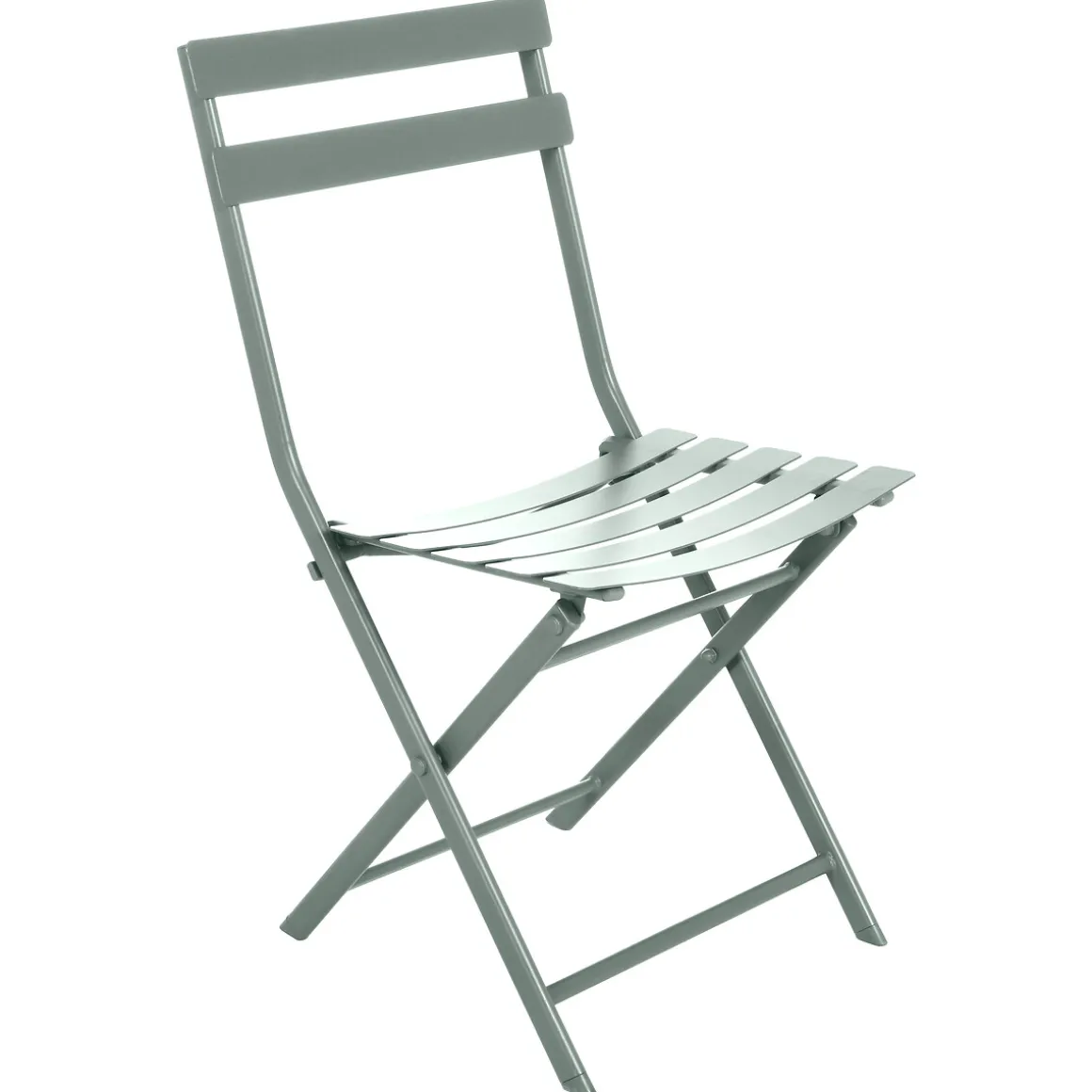 Ensemble table de jardin pliante rectangulaire + 4 chaises GREENSBORO Vert olive