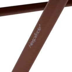 Ensemble table de jardin pliante rectangle + 4 chaises GREENSBORO Acajou