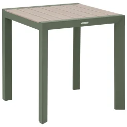 Ensemble table de jardin ÉVASION + 2 chaises empilables ESSENTIA Lin & Laurier