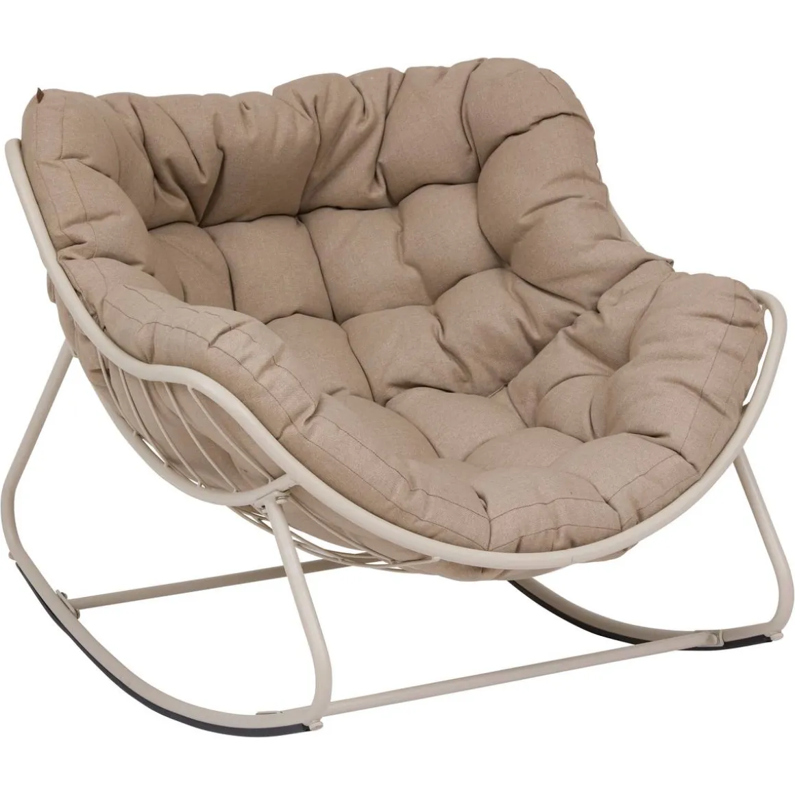 Fauteuil à bascule PAOPAO Argile